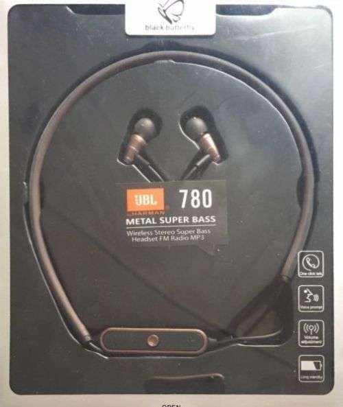 JBL Black Butterfly Wireless Bluetooth Headphones
