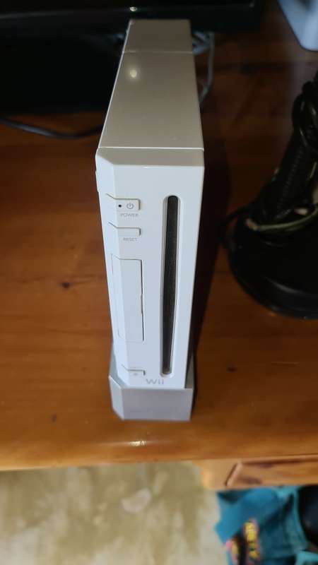 nintendo wii with games