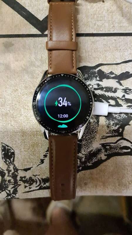 Huawei Watch GT 2 Classic Smartwatch (46mm) - Pebble Brown