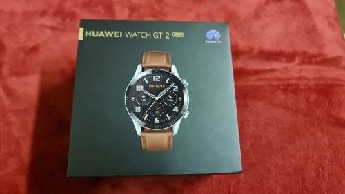 Huawei Watch GT 2 Classic Smartwatch (46mm) - Pebble Brown
