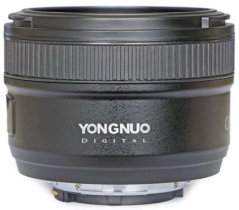 YONGNUO YN50mm F1.8N Standard Prime Lens Large Aperture Auto/Manual Focus AF MF for Nikon DSLR Camer