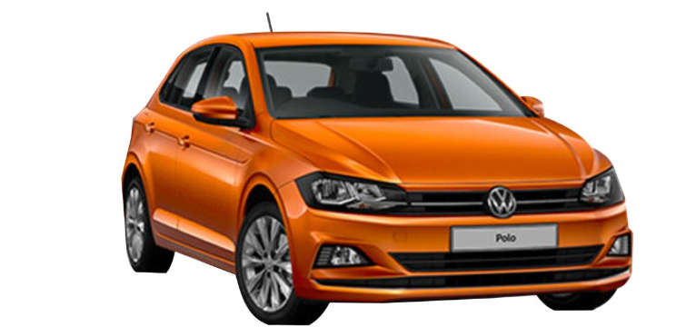VW Polo 8 (VIII) - Main Grill - With Chrome Moulding - 2018+