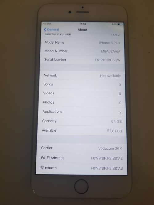 iphone 6 Plus 64GB excellent condition