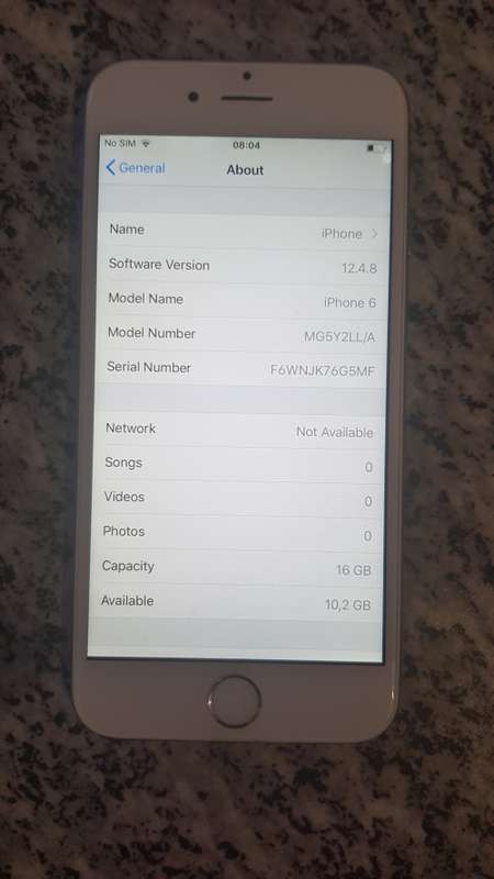 Iphone 6  ,16 Gb