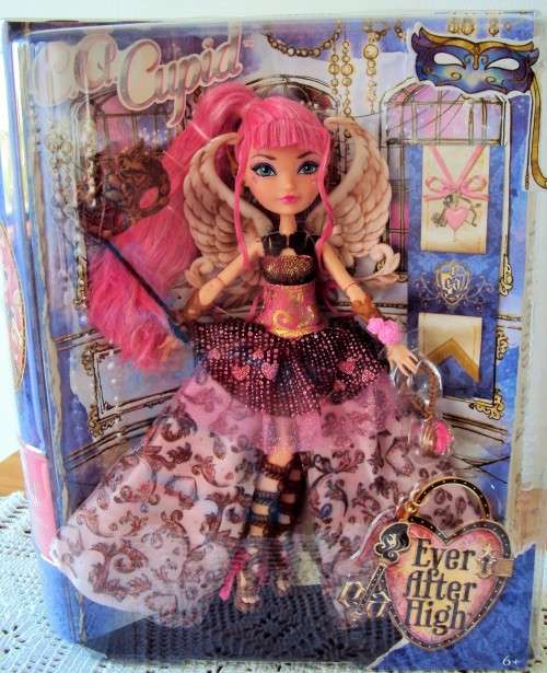 C.A. Cupid Ever After High with WINGS - mint in box, unopened, like new, fully jointed doll