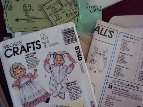McCall's Crafts 5740 Sweetness and Nice doll outfits fits S-L (35-55cm)