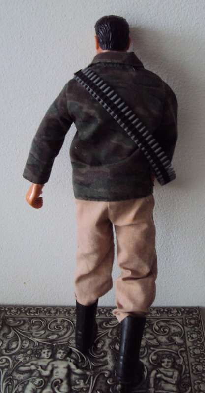 Lanard Toys 1999 "action man" type doll in Ultra Corps Camouflage & ammo round, fully jointed