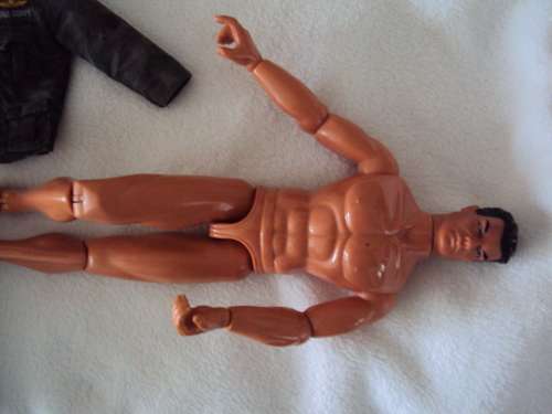 Lanard Toys 1999 "action man" type doll in Ultra Corps Camouflage & ammo round, fully jointed