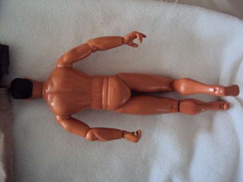 Lanard Toys 1999 "action man" type doll in Ultra Corps Camouflage & ammo round, fully jointed