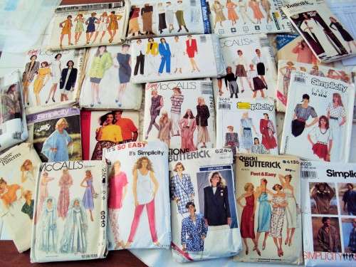 JOB LOT 22 sewing patterns ladies ***not checked if complete (includes wedding dress pattern