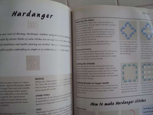 The Encyclopedia of STITCHES 245 illustrated & 24 projects - Smocking, cut work, embroidery, canvasw