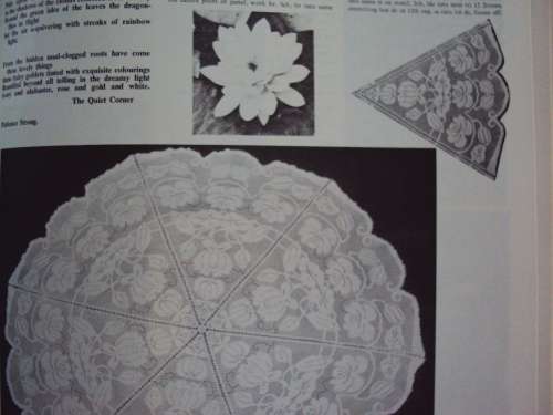 Very large book CROCHET & FINE KNITTING by E.E. Visser OVERFLOWING with patterns