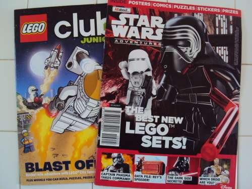 2 magazines STAR WARS & LEGO