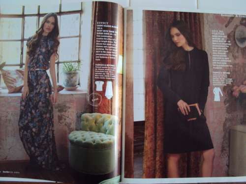 BURDA Style 9/2014 magazine 16 Free patterns in pattern insert **Good cond
