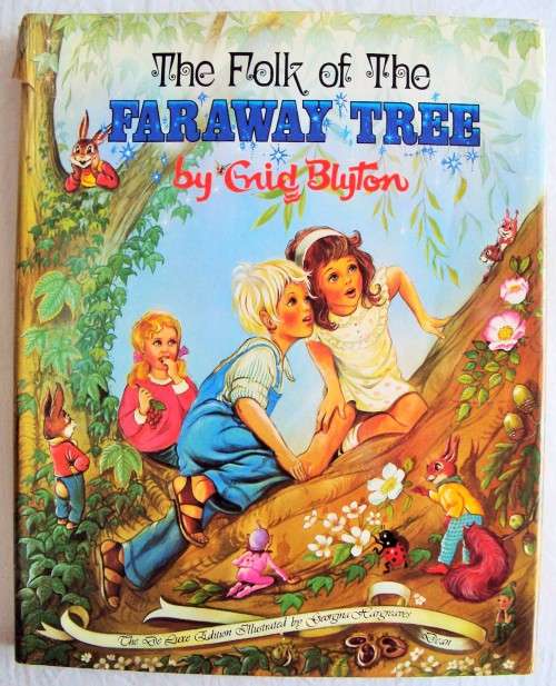 The Folk of the FARAWAY TREE by Enid Blyton VGC h/c & d/jkt Published by Dean & Son 1983
