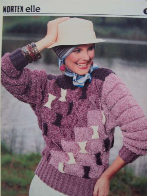 Vintage KNITTING VALUE mag April 1985 Stunning ladies knitting patterns  94pgs