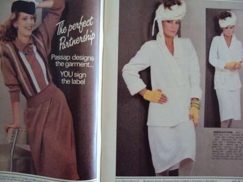 Vintage KNITTING VALUE mag April 1985 Stunning ladies knitting patterns  94pgs