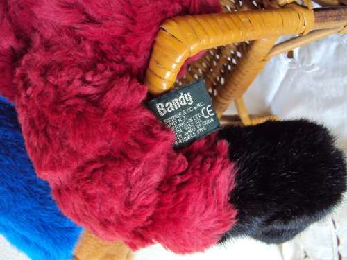 RUSS BERRIE "Bandy" soft beany Teddy bear 50cm tall  Vintage preloved VGC