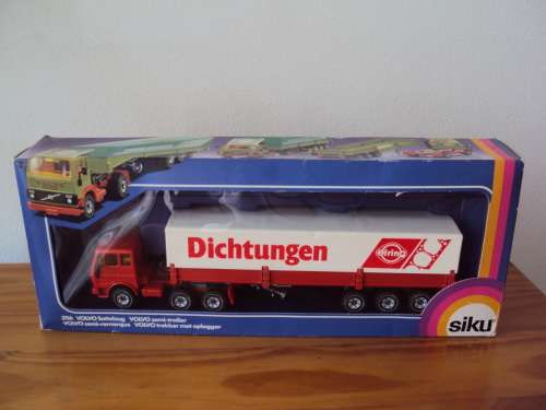 Siku truck DICHTUNGEN made in W. Germany in orig box (unplayed with VGC, small ding on side