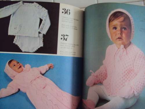 BABY CLOTHES 50 patterns to knit & Crochet Golden Hands Vintage
