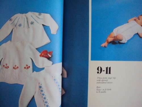 BABY CLOTHES 50 patterns to knit & Crochet Golden Hands Vintage
