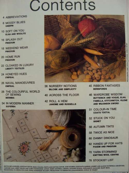 Woman's Value Stitch Crafts Vintage  Mag