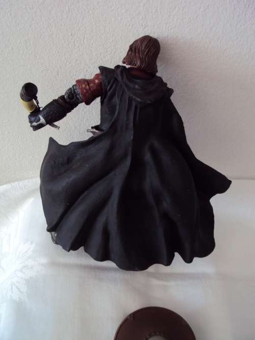 BOROMIR with horn, shield & dagger 2001/12 NLP Marvel Lord of the Rings action figure 16cm Good cond