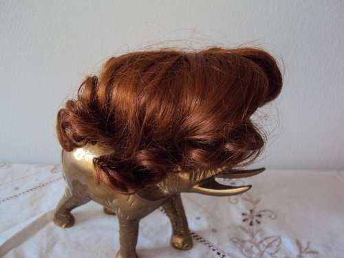 Job Lot of 5 x doll wigs assorted styles & colours (sml-med)