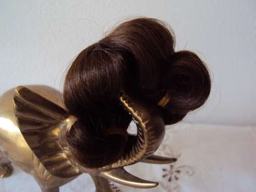 Job Lot of 5 x doll wigs assorted styles & colours (sml-med)