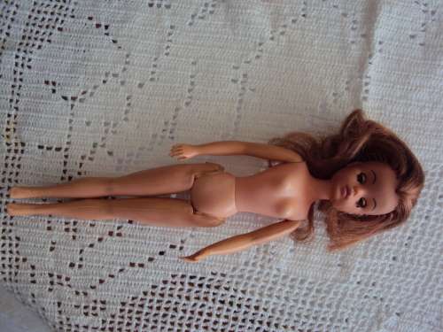 Vintage Sindy doll much played with, rooted eyelashes (thin hair some empty hair plugs)
