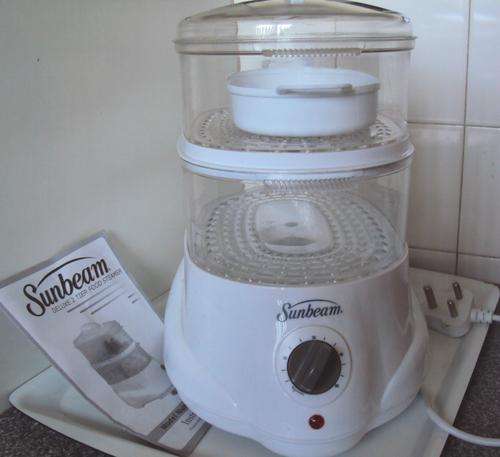VEGETABLE STEAMER - SUNBEAM 2 TIER (good cond) ***RELISTED***