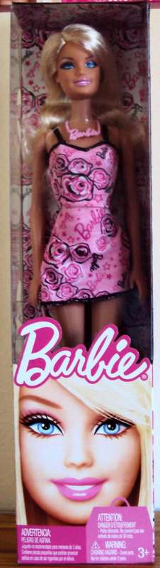BARBIE DOLL - MIB (never played with) PLUS.. free box of Barbie choc buttons)