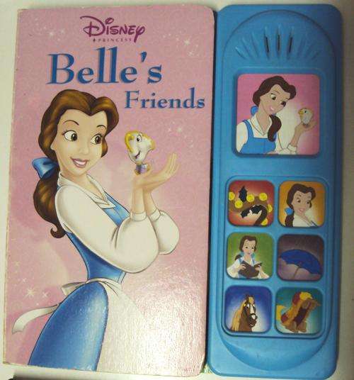 DISNEY - BELLE'S FRIENDS (a book with different sounds)
