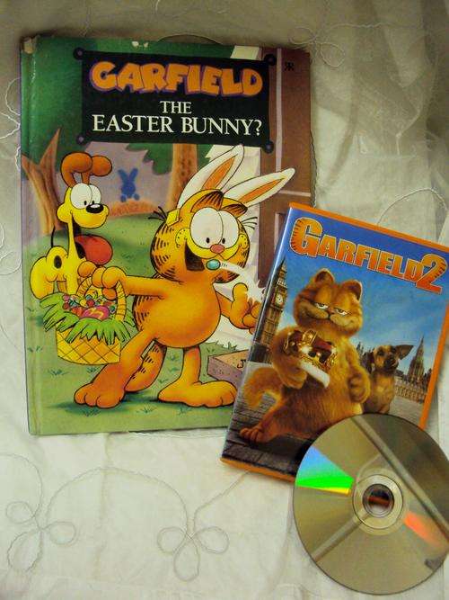 GARFIELD BOOK plus DVD - Your One R1 Bid gets BOTH items
