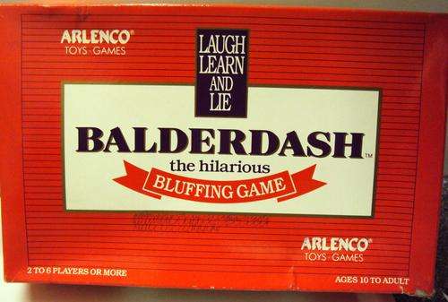 BALDERDASH by Arlenco, the hilarious bluffing game