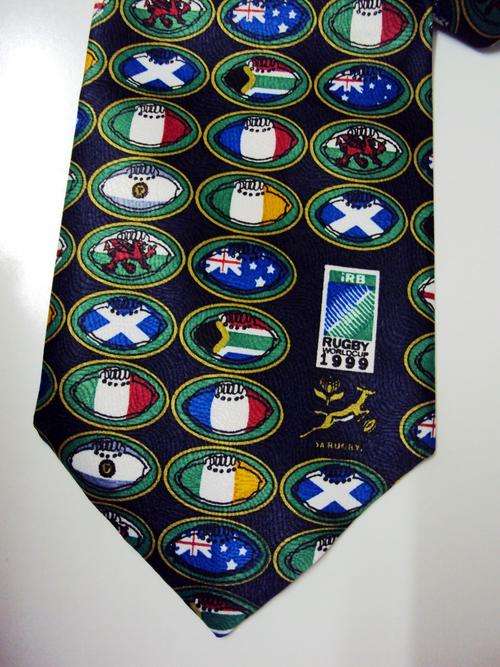 Rugby Collector's tie - Rugby world cup 1999 by VINUCHI (official product)