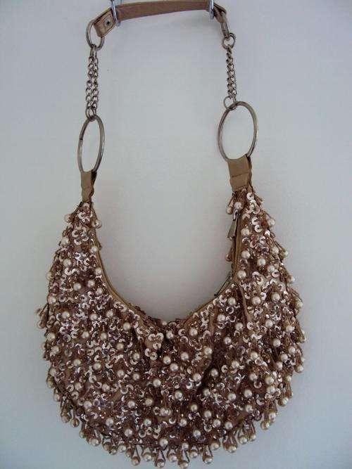 Very special beaded vintage bag