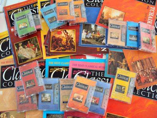 LOT OF 16 CLASSIC COLLECTION TAPES (+mags) bid per tape to take all (like new)