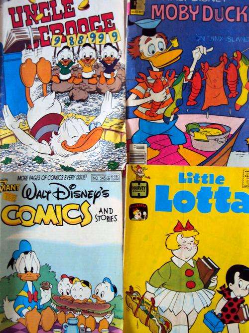 Lot of 4 old vintage comics