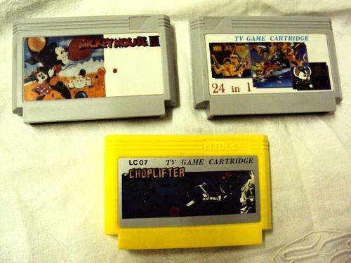 Lot of 3 TV games, one is 24games in 1 (not tested, but looks good cond)