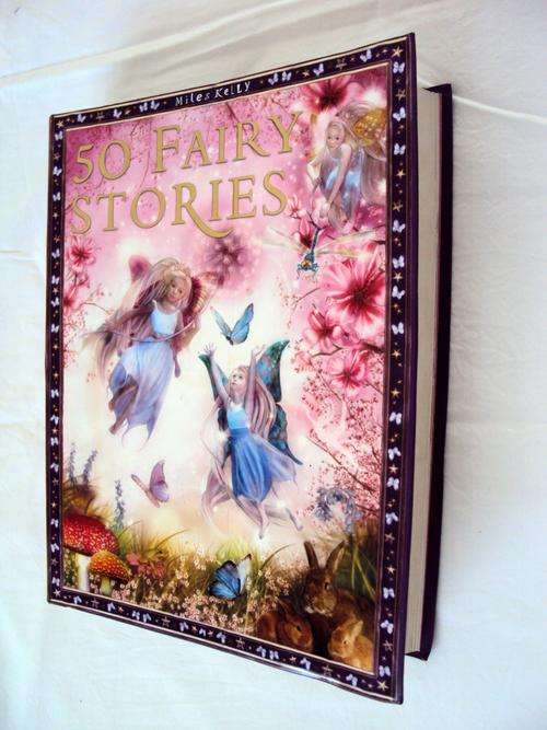 Thick book 50 FAIRY STORIES - delightful illustrations