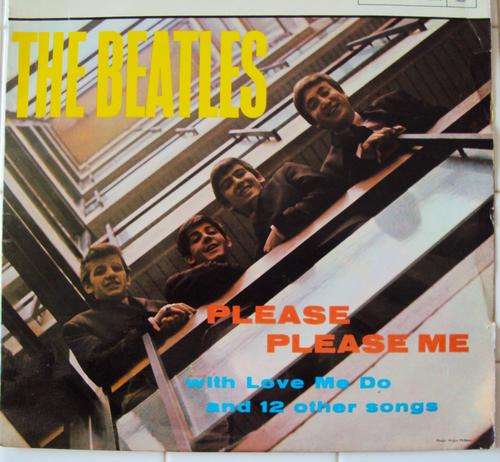 THE BEATLES Please Please Me - vintage