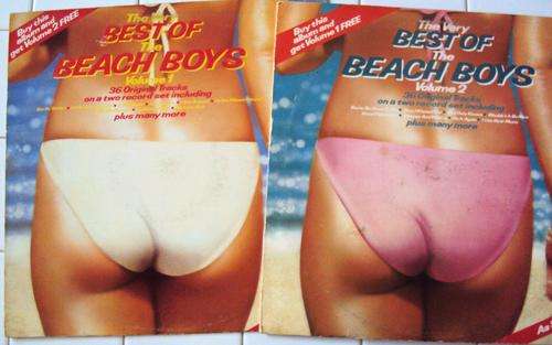 The Very Best of the Beach Boys Vol 1 & 2 - vinyl LP very good cond vintage