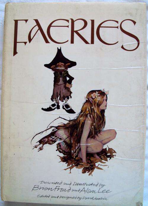 FAERIES, Brian Froud and Alan Lee  - VGC vintage h/c with dust jacket (not for children)