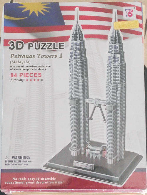 3D Puzzle Petronas Towers