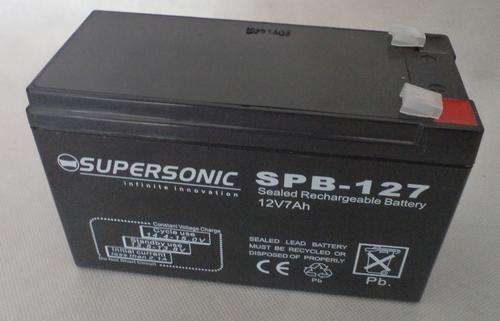 Supersonic 12v 7a Battery