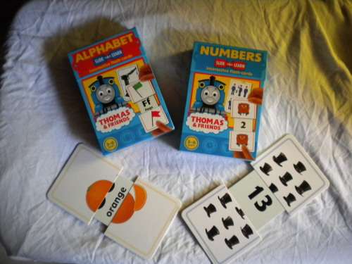 Slide and learn cards
