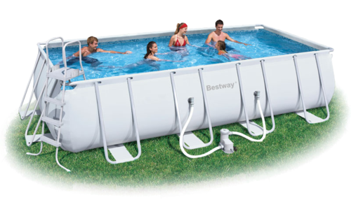 Bestway Steel Frame Pool (4m x 2m x1m)