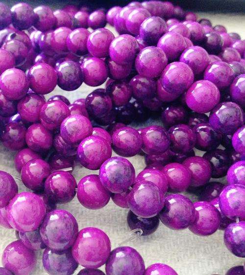 MARYKAY - SUGILITE GEMSTONE BEADS - IDEAL FOR CRAFTS/BEADING 8