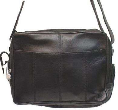 MARYKAY - IMPORTED - GENUINE LAMBSKIN ORGANIZER LADIES BAG - BLACK